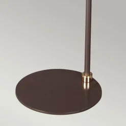 Sklep Kaja Brązowa lampa połogowa do salonu BALANCE-FL-BRPB z serii BALANCE