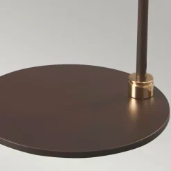 Sklep Kaja Brązowa lampa stołowa, do gabinetu BALANCE-TL-BRPB z serii BALANCE