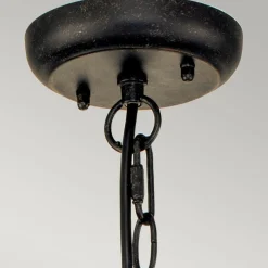 Sklep Kaja Brązowa lampa wisząca, ozdobne szkło CL8-S z serii CLEVELAND