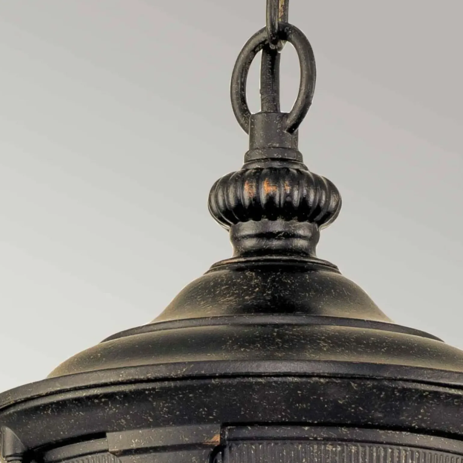 Sklep Kaja Brązowa lampa wisząca, ozdobne szkło CL8-S z serii CLEVELAND