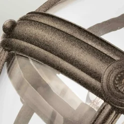 Sklep Kaja owa lampa z kloszem kulą, 3xE14 FE-ADAMS-3P-BRZ z serii ADAMS