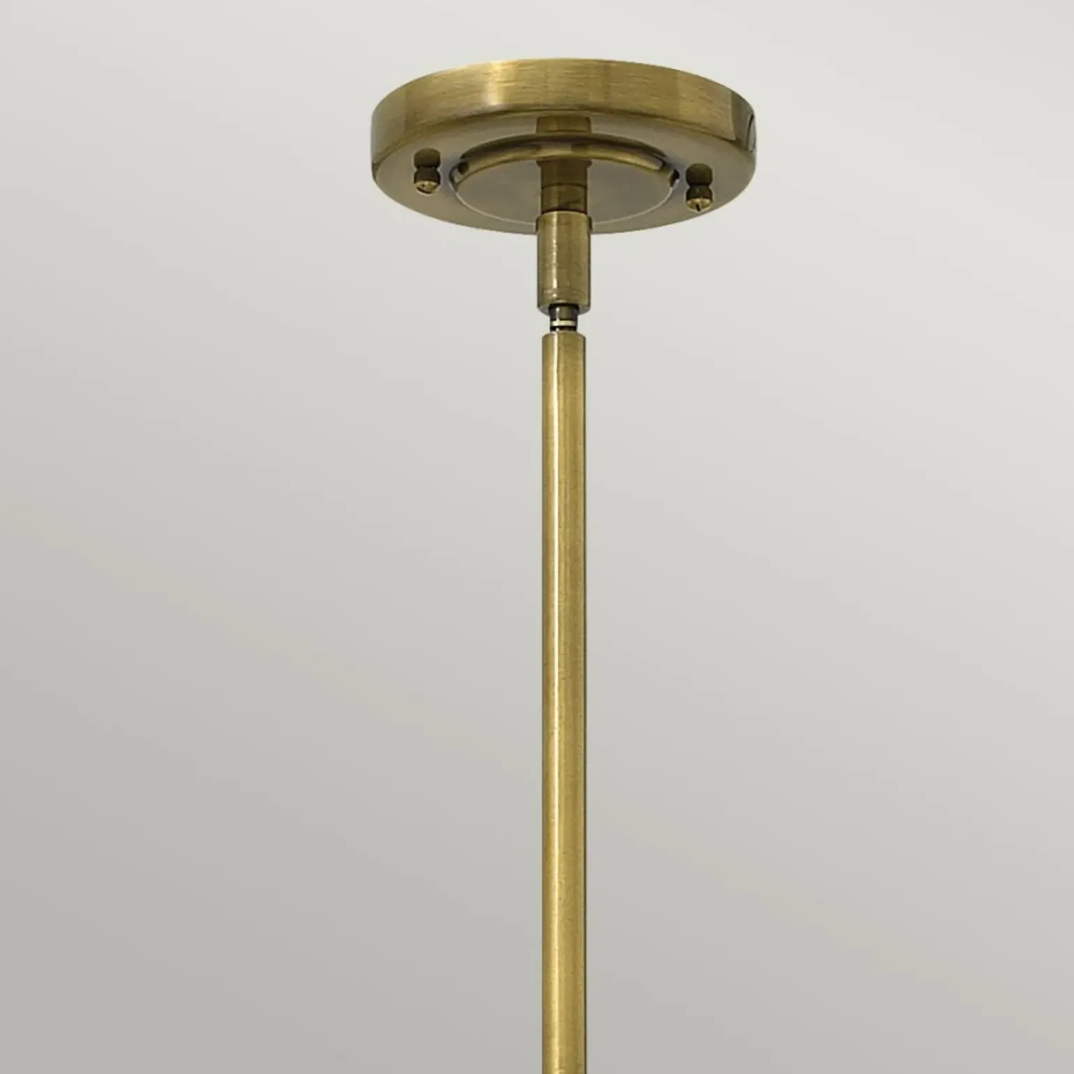 Best Brązowa, pojedyncza lampa wisząca HK-AMELIA-P-M-RB z serii AMELIA Żyrandole Nowoczesne