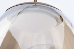 Best Sale Brązowa wisząca lampa LED z kloszem AZ3342 HELENA | Kaja Oświetlenie Żyrandole Nowoczesne