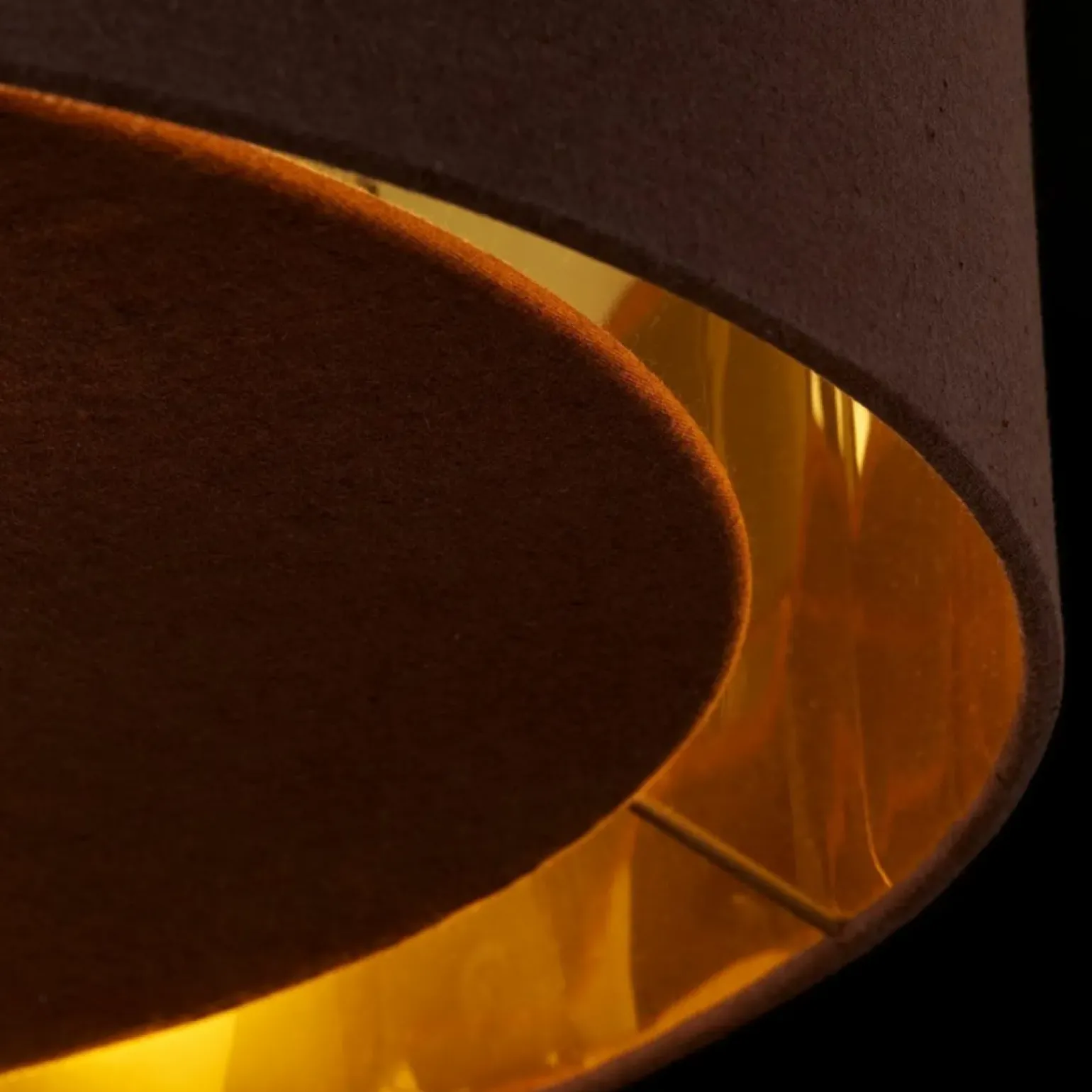 Sale Brązowo-złota lampa wisząca BALANCE-P-BRPB z serii BALANCE Żyrandole Nowoczesne