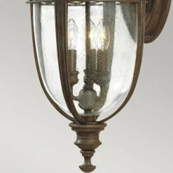 Sklep Kaja owy kinkiet zewnętrzny FE-EB2-L-BRB z serii ENGLISH BRIDLE