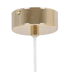 Sale Bursztynowa lampa wisząca do sypialni K-5410 z serii GRAND Żyrandole Nowoczesne