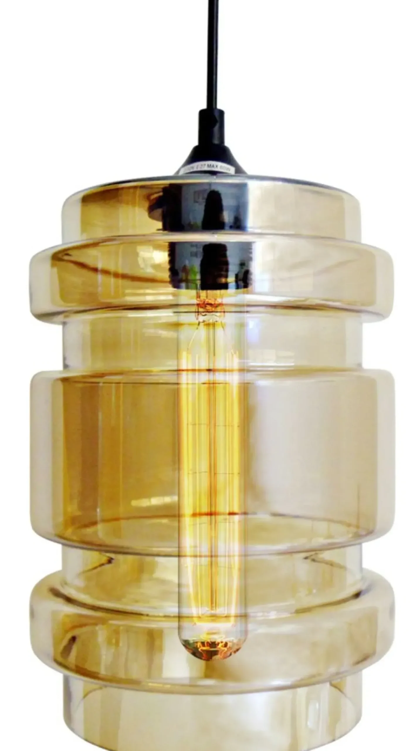 Outlet zwis z żarówką E27 31-36643 DECORADO | Kaja Oświetlenie Żyrandole Nowoczesne