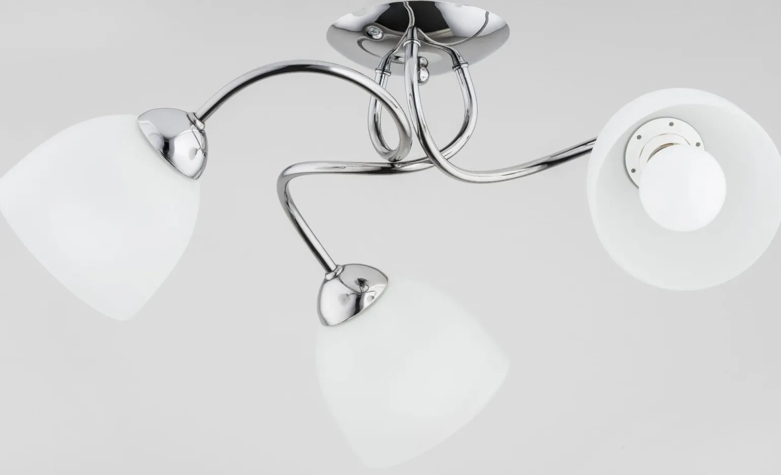 Sklep Kaja Chromowana, klasyczna lampa sufitowa AL 27503 SILIA | Kaja Oświetlenie