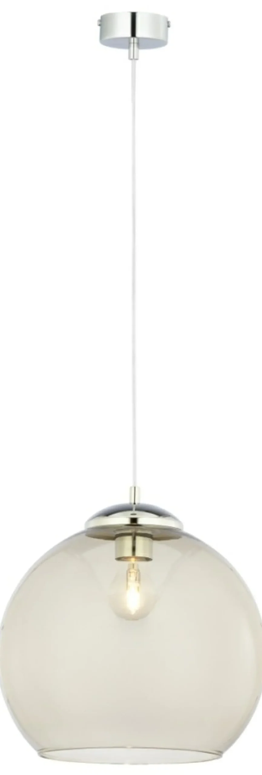 Sklep Kaja Chromowana, klasyczna lampa wisząca JUP 1832 ASTI | Kaja Oświetlenie