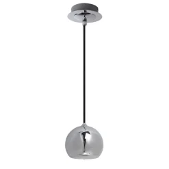 Best Sale Chromowana kula na zwisie FH5951-BCB-120 JAMES | Kaja Oświetlenie Żyrandole Nowoczesne