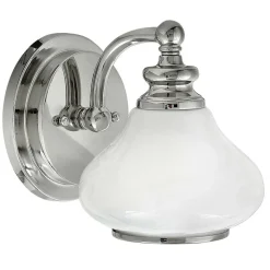 Sklep Kaja Chromowana lampa ścienna z kloszem HK-AINSLEY1-BATH z serii AINSLEY