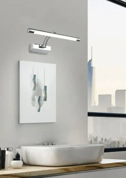 Sklep Kaja Chromowana lampa nad lustro LED MIR003WL-L12CH FINO | Kaja Oświetlenie