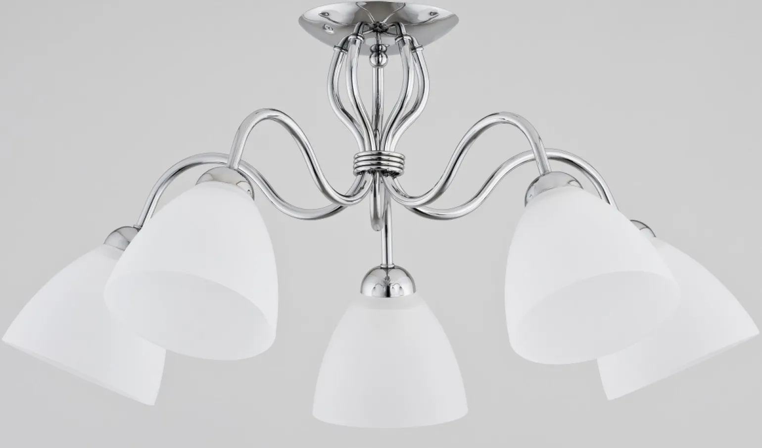 Sklep Kaja Chromowana lampa sufitowa na 5 źródeł światła AL 22605 | Kaja