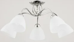 Sklep Kaja Chromowana lampa sufitowa do eleganckich wnętrz AL 23745 | Kaja
