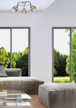 Sklep Kaja owana lampa sufitowa z kloszami 98-62833 FORT | Kaja Oświetlenie