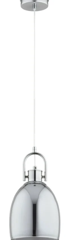 Cheap Chromowana lampa wisząca z kloszem AL 61354 z serii SODA | Kaja Oświetlenie Żyrandole Nowoczesne