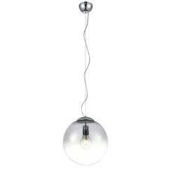 Clearance owana lampa wisząca z okrągłym kloszem AZ3106 IRIS | Kaja Żyrandole Nowoczesne