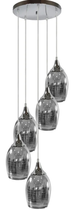 Sklep Kaja owana lampa z kaskadą kloszy 35-60198 MARINA | Kaja Oświetlenie