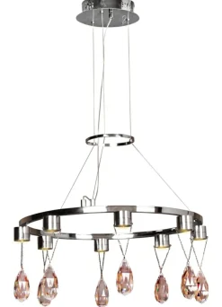 Sklep Kaja owana obręcz wisząca LED 38-26064 PRISMA | Kaja Oświetlenie