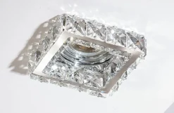 Sklep Kaja owane oczko podtynkowe z kryształkami AZ4410 ESTER | Kaja