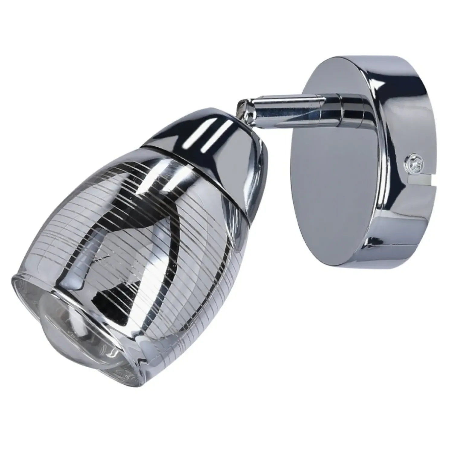 Sklep Kaja owany kinkiet do stylowej sypialni 91-58904 MILTON | Kaja