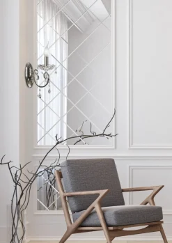 Sklep Kaja owany kinkiet w stylu świecznika 21-96121 AURORA | Kaja