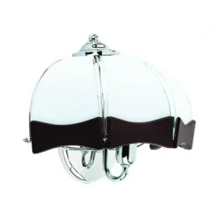 Sklep Kaja Chromowany kinkiet z drewnem AL 12900 CZAJKA VENGE | Kaja Oświetlenie