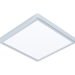 Sklep Kaja Chromowany plafon LED 28,5x28,5cm 3000K 99269 FUEVA | Kaja Oświetlenie