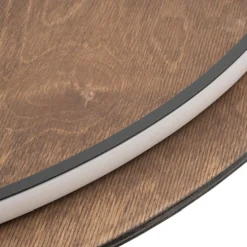 Sklep Kaja Ciemny tarczowy kinkiet ⌀75cm 3000K 11178 RING TIMBER LED | Kaja