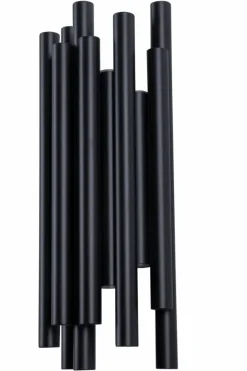 Sklep Kaja Czarna, ściemnialna lampa ścienna LED MX W0286D ORGANIC | Kaja