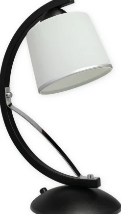 Sklep Kaja Czarna, dekoracyjna lampa stołowa O2288 L1 CZA z serii ASTRED | Kaja