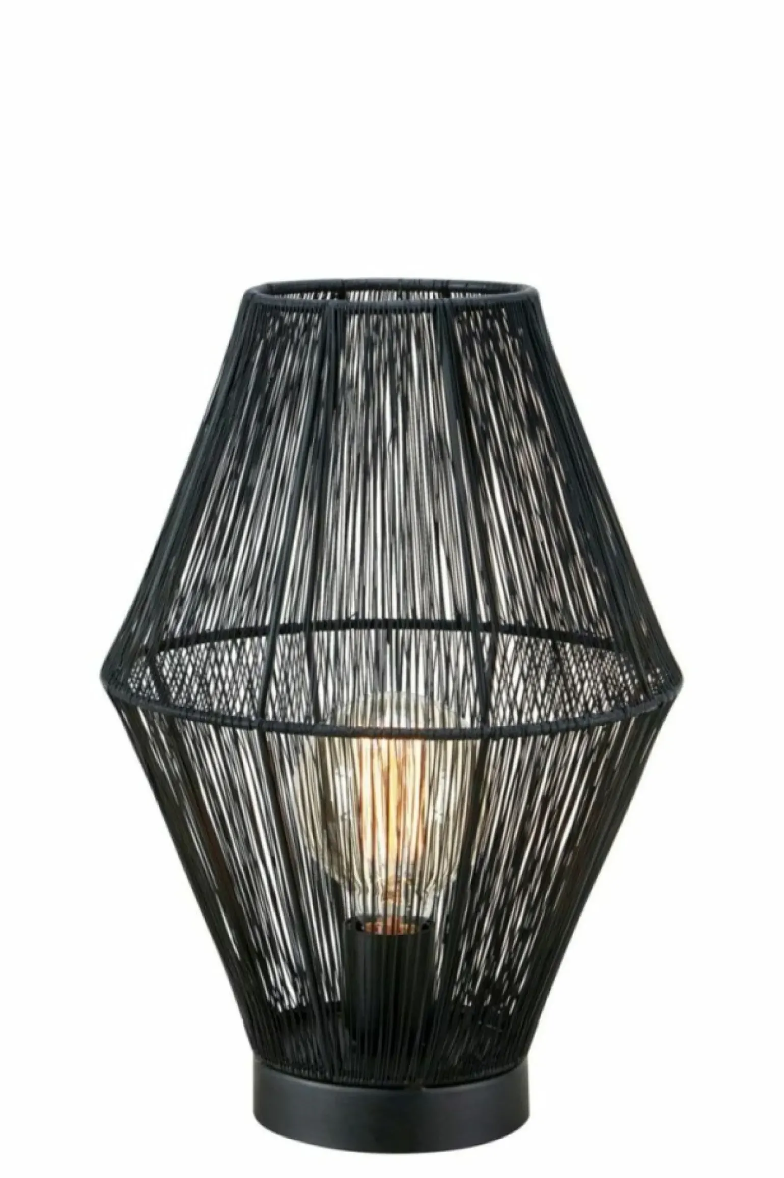 Sklep Kaja Czarna, dekoracyjna lampka nocna do sypialni 108666 CASA | Kaja