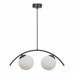 Cheap Czarna, designerska lampa nad stół w jadalni ZM 5013 WAVE | Kaja Żyrandole Nowoczesne