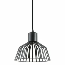 Store Czarna, druciana lampa wisząca nad stolik ZM A8078-BK z serii DOLIA Żyrandole Nowoczesne