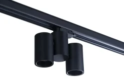 Sklep Kaja Czarna głowica do szyny 3-fazowej AZ4443 MEGARA | Kaja Oświetlenie