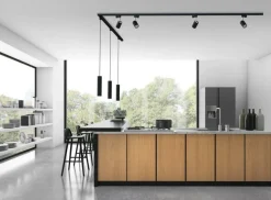 Sklep Kaja Czarna głowica do szyny jednofazowej – reflektor 9322 | Kaja