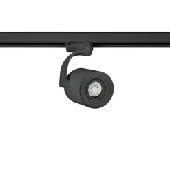 Sklep Kaja Czarna głowica reflektor do szyny 3-fazowej AZ3501 BROSS | Kaja