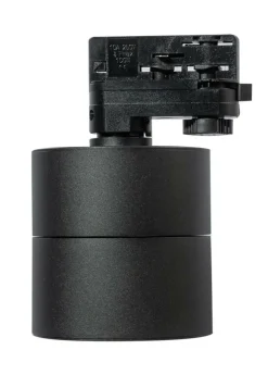 Sklep Kaja Czarna głowica spot LED do szyny 3-fazowej AZ4549 COSTA | Kaja