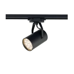 Sklep Kaja Czarna głowica typu reflektor do szyn 8323 | Kaja Oświetlenie