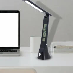 Sklep Kaja Czarna lampa biurkowa, zintegrowany LED ML6108 z serii TO