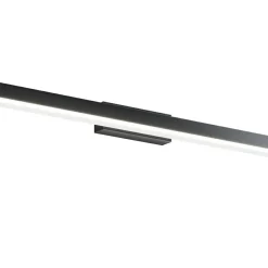 Sklep Kaja Czarna lampa ścienna LED nad lustro 60cm MIR012WL-L14B4K FICHTE