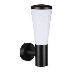 Sklep Kaja Czarna lampa elewacyjna na żarówkę E27 OWL-2613 PARALEL | Kaja