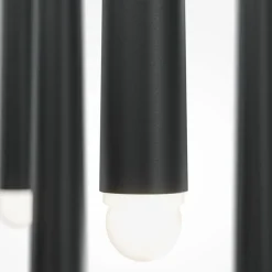 Best Sale Czarna lampa ledowa, moc 31W MOD132PL-L30BK z serii CASCADE Żyrandole Nowoczesne