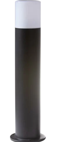 Sklep Kaja Czarna lampa ogrodowa stojąca okrągła AZ4480 NILS | Kaja Oświetlenie