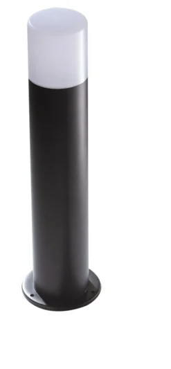 Sklep Kaja Czarna lampa ogrodowa stojąca okrągła AZ4480 NILS | Kaja Oświetlenie