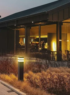 Sklep Kaja Czarna lampa ogrodowa, styl klasyczny, IP44 K-8208 z serii TAMIZA