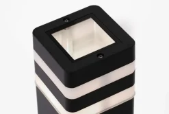 Sklep Kaja Czarna lampa ogrodowa, styl klasyczny, IP44 K-8208 z serii TAMIZA