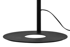 Sklep Kaja Czarna lampa podłogowa, cztery klosze na G9 JUP 1929 z serii TAIDA