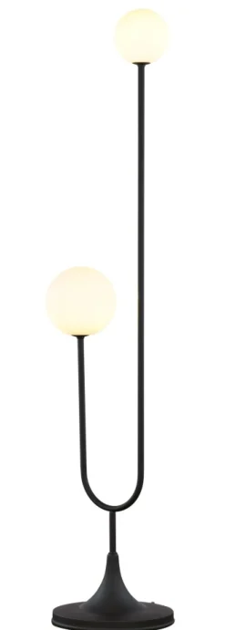 Sklep Kaja Czarna lampa podłogowa, idealna do salonu JUP 1951 z serii SELEN