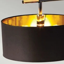 Sklep Kaja Czarna lampa podłogowa z abażurem BALANCE-FL-BKPB z serii BALANCE